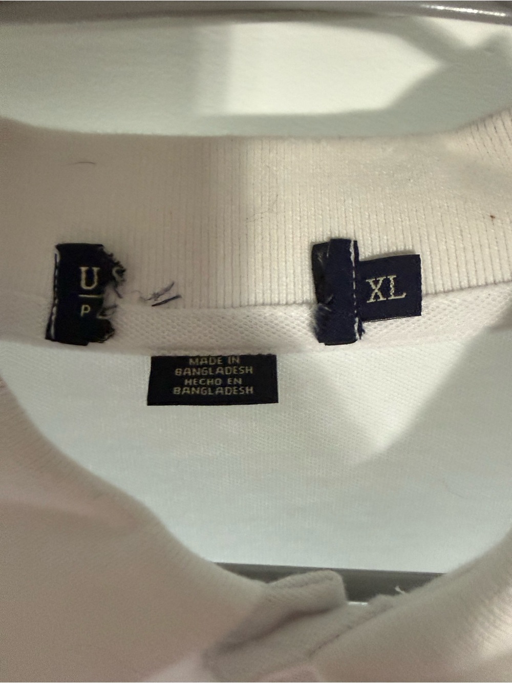 Polo by Ralph Lauren White Polo with Navy Pony Logo - Picture 4 of 9